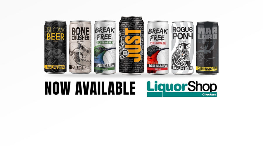 Darling Brew is now in over 120 Checkers LiquorShop stores nationwide!