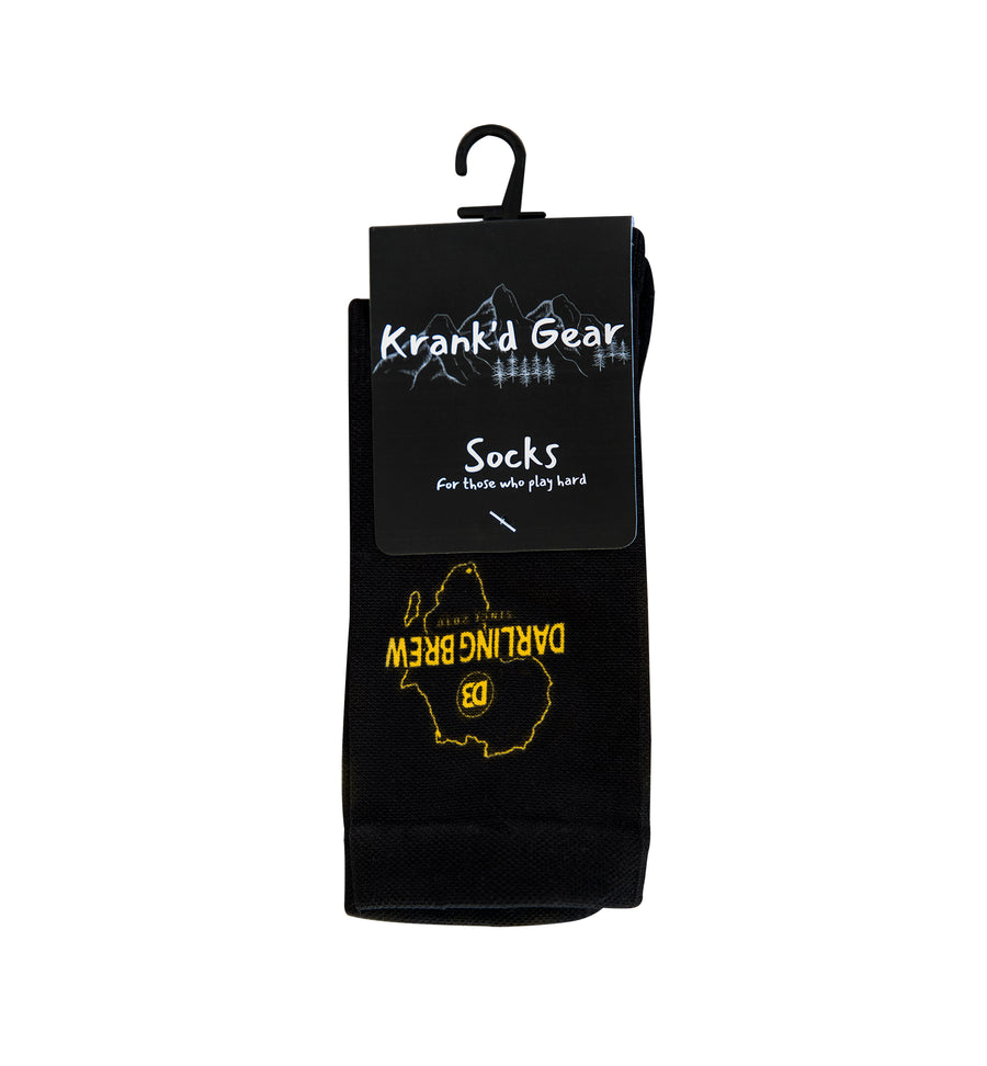 Darling Brew Socks - Yellow