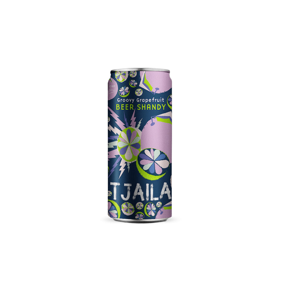 Tjaila Beer Shandy - Groovy Grapefruit (Cans)