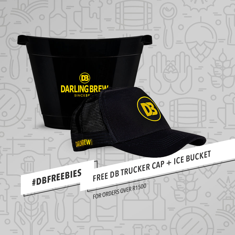 Darling Brew Trucker Cap + Ice Bucket - Darling Brew