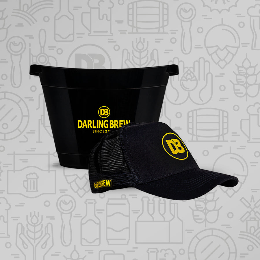 Darling Brew Trucker Cap + Ice Bucket - Darling Brew